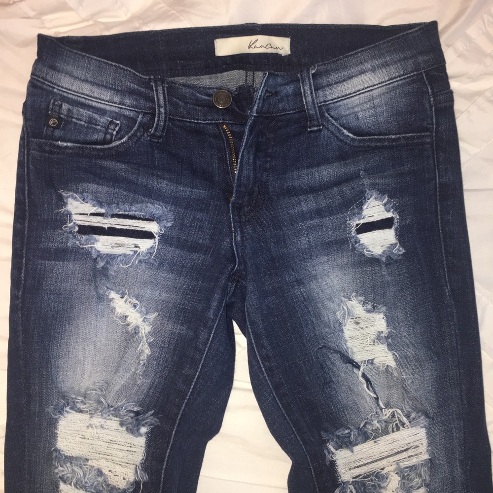 CanKan Distressed Skinny Jeans